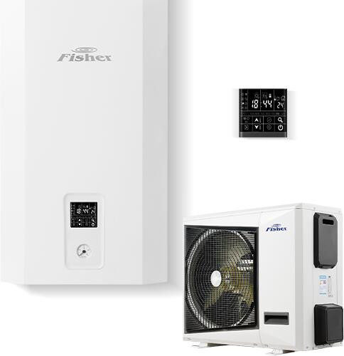 Fisher e-HeatR levegő-víz hőszivattyú (16kW)