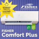 Fisher Comfort Plus FSAIF-CP-91AE3 nástenná split klimatizácia (2,7 kW)