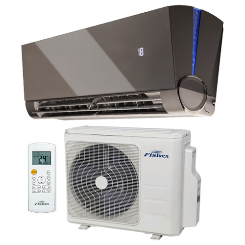 Fisher Art FSAUIF-Art-93AE3-B/FSOAIF-Art-93AE3 wandmontierte Split-Klimaanlage, optimiert für Heizung (2,64 kW)