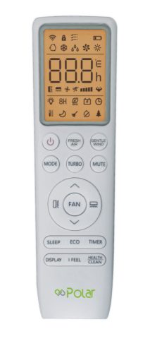 Polar Fresh 25SDF Split-Inverter-Klimaanlagen-Set